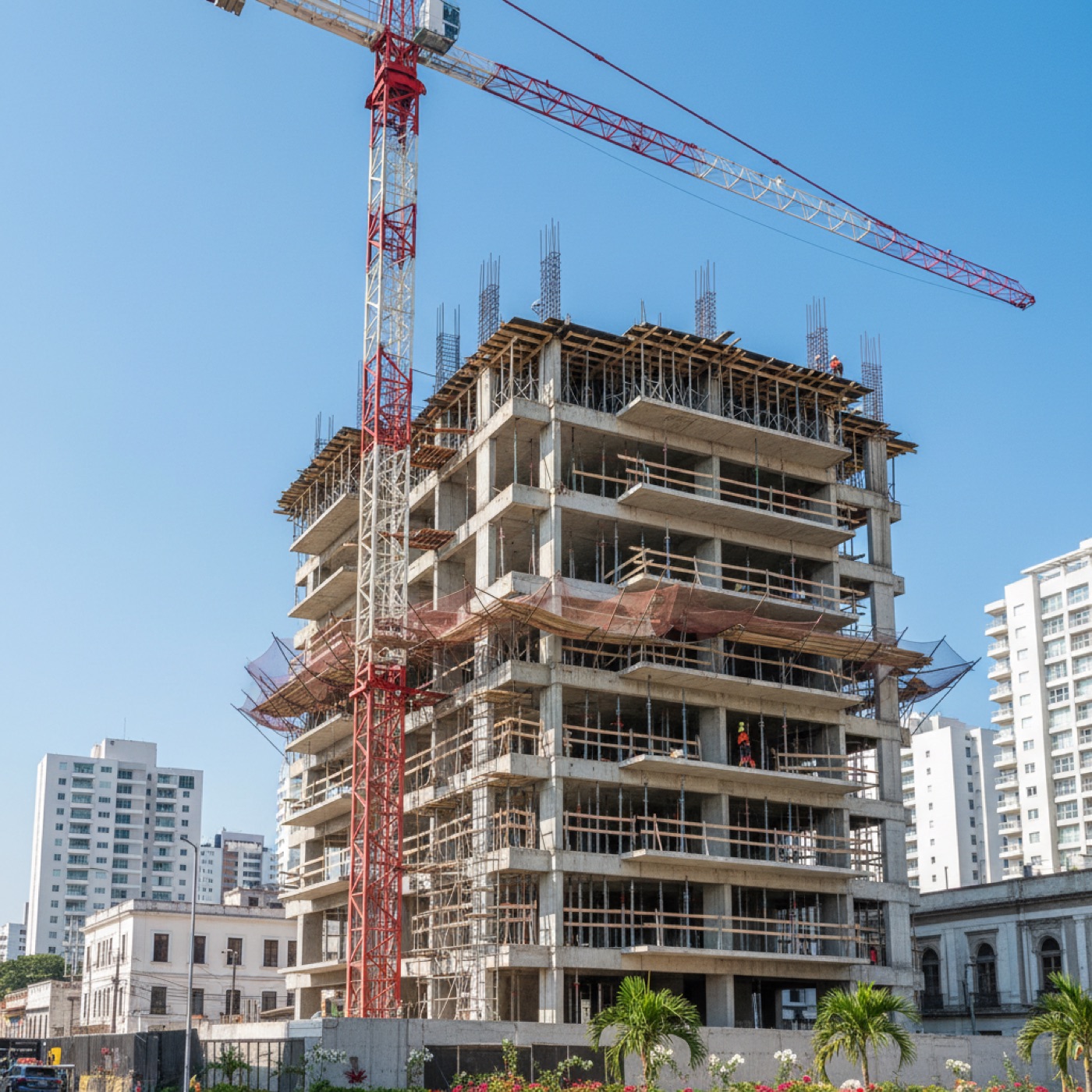 Edificio en construcción